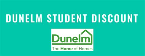 dunelm student discount unidays.